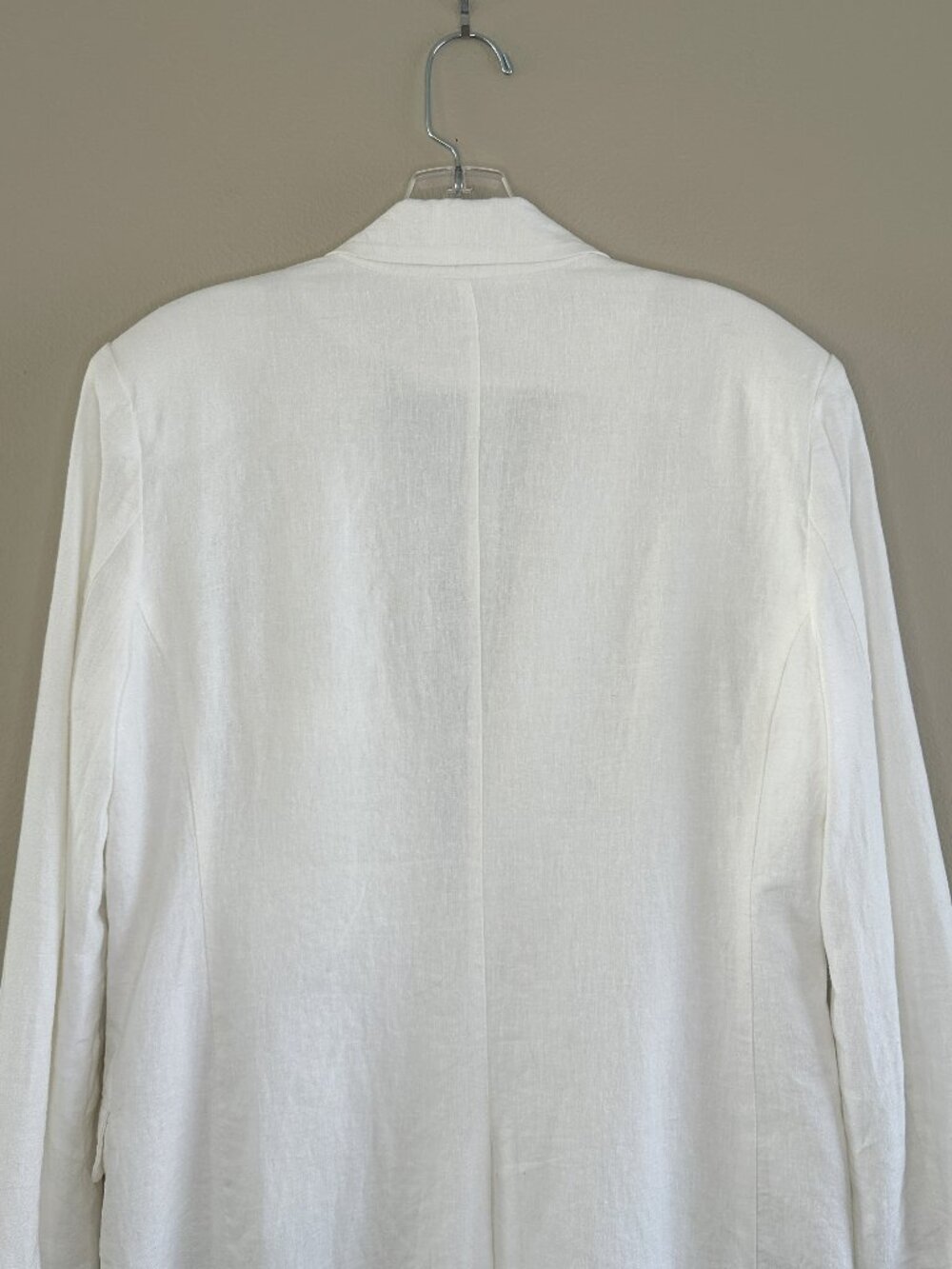 Steve Madden White Linen Blend Blazer Jacket - NWOT - Picture 7 of 11